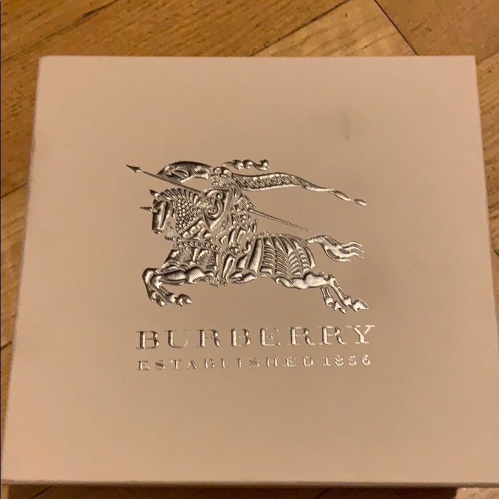 Burberry rain boots
